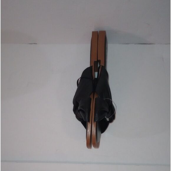 🆕👡LOFT Knotted Leather Sandals - Black, Sz 8 - Picture 4 of 6